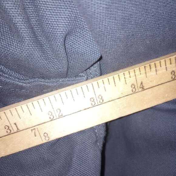 Dunbrooke Navy Blue Mountaineer Chore Jacket Size 4X EUC P2P 33 In Length 31 In - Picture 8 of 9